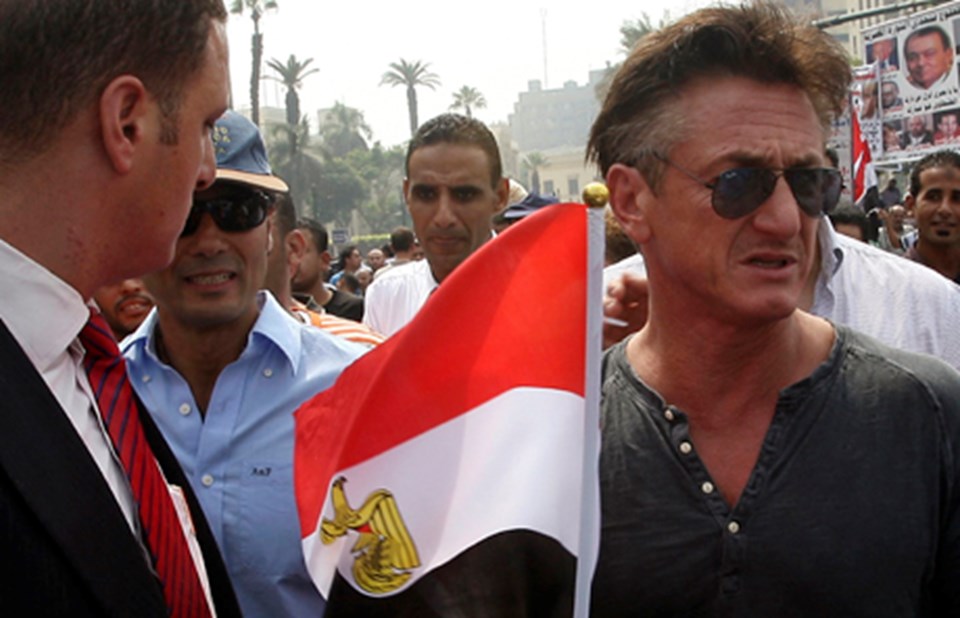 Sean Penn Tahrir Meydanı'nda  - 1