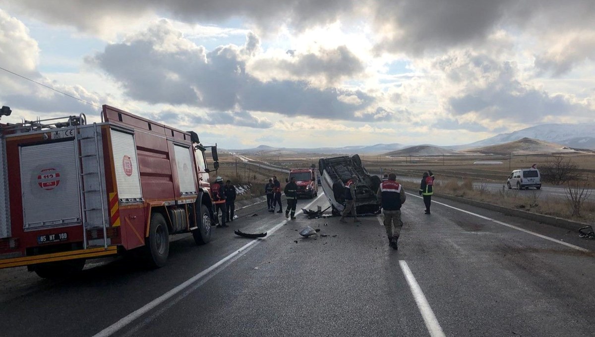 Van'da trafik kazası: 1 yaralı