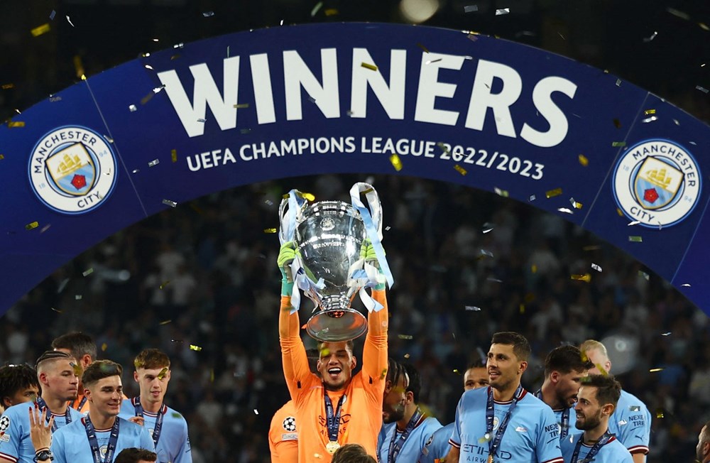 Şampiyonlar Ligi'nde kupa Manchester City'nin - 25