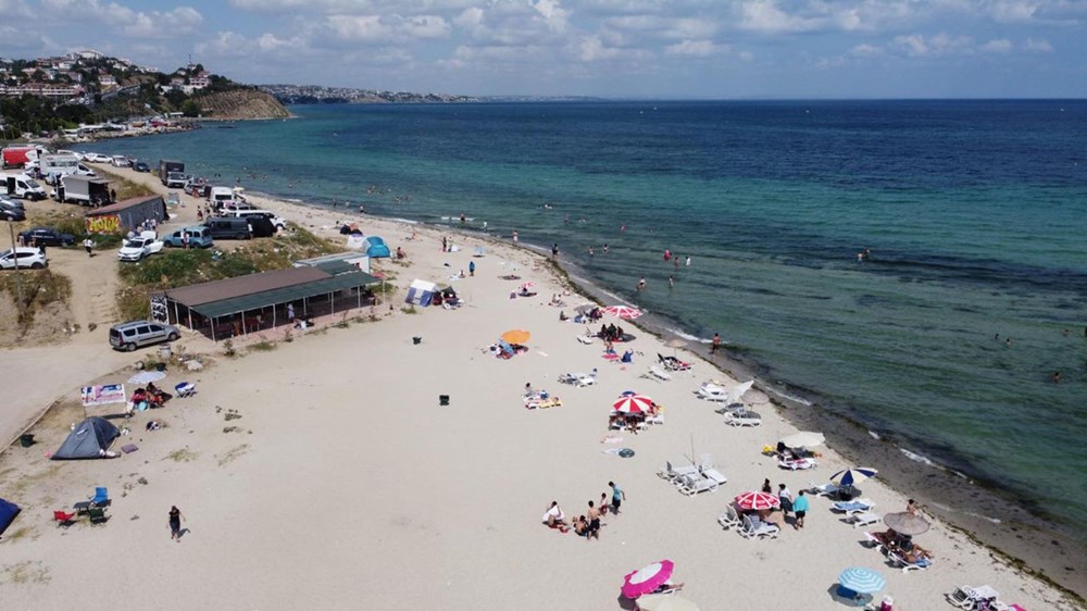 Tekirdağ'ın tatil beldesinde 500 ton çöp toplandı - 10