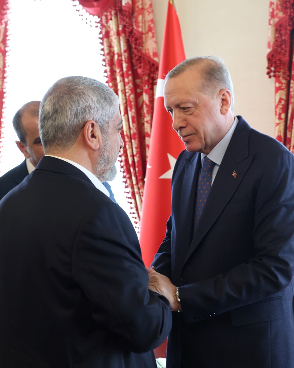 Dolmabahçe'de Erdoğan-Haniye görüşmesi - 3