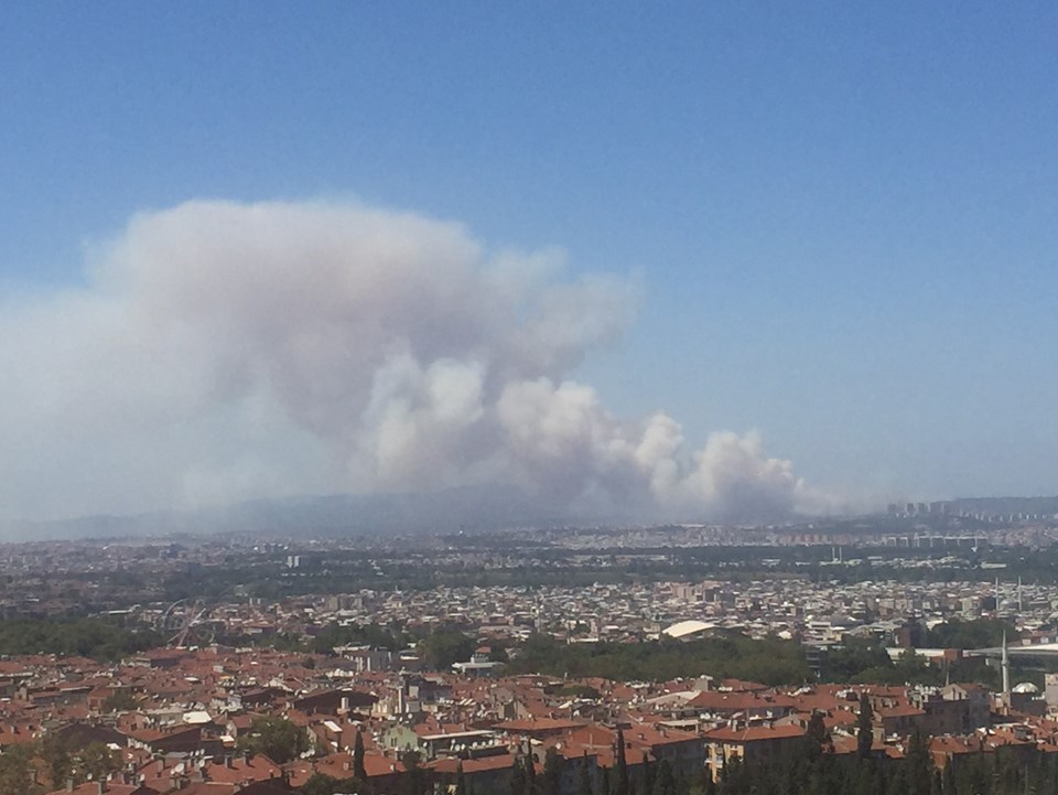 Bursa'daki orman yangını kontrol altına alındı - 6