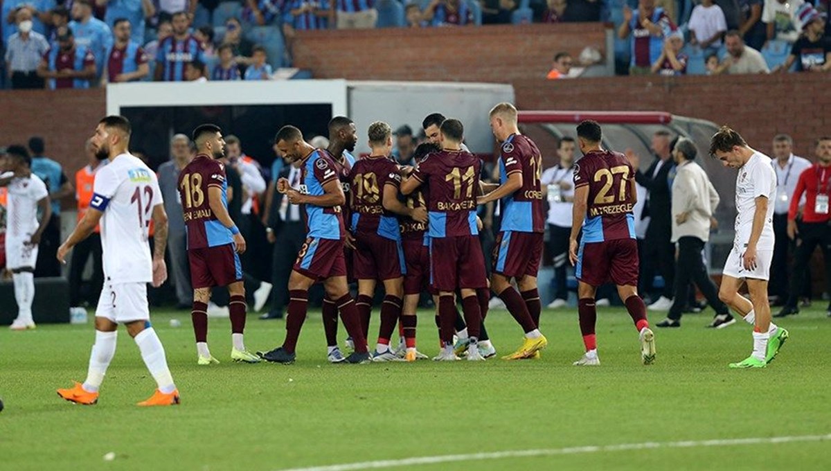 Kopenhag-Trabzonspor maçında ilk 11'ler belli oldu