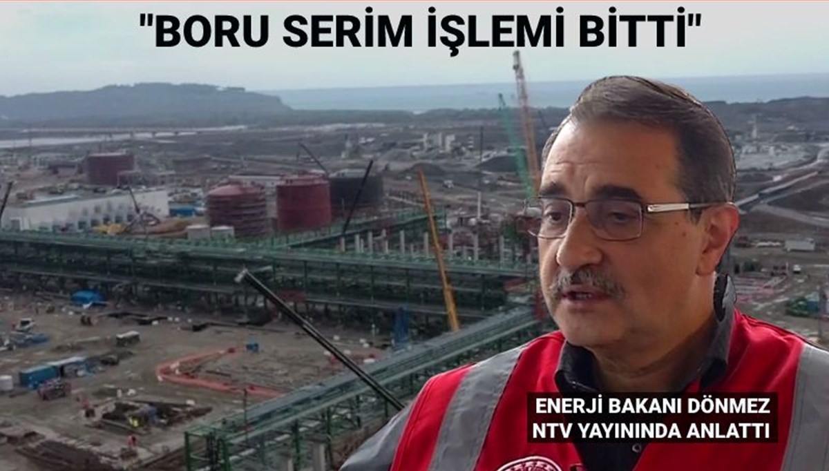 NTV özel | Enerji Bakanı Fatih Dönmez'den Karadeniz gazı açıklaması NTV özel | Enerji Bakanı Fatih Dönmez'den Karadeniz gazı açıklaması