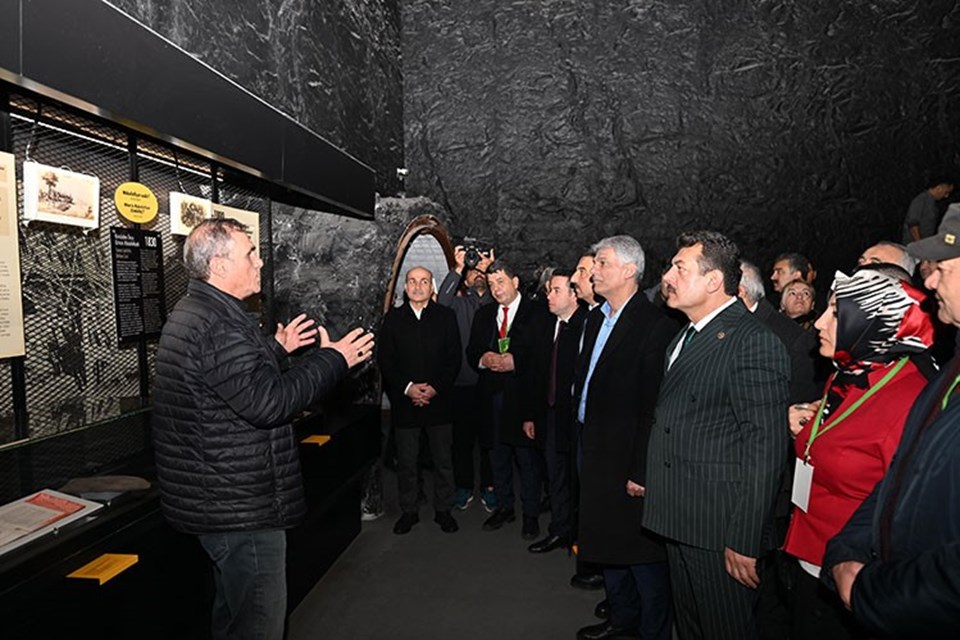 Karaelmas Ekspresi yolcuları Zonguldak'ta Maden Müzesi'ni ve Gökgöl Mağarası'nı gezdi - 1