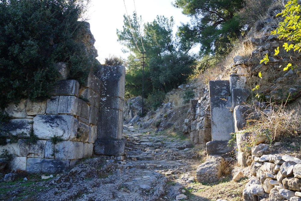 M.Ö. 4.yüzyılda kurulan ilk planlı şehir Priene - 4