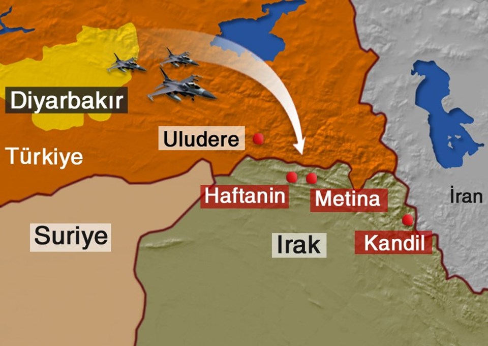 PKK kamplarına hava operasyonu - 1