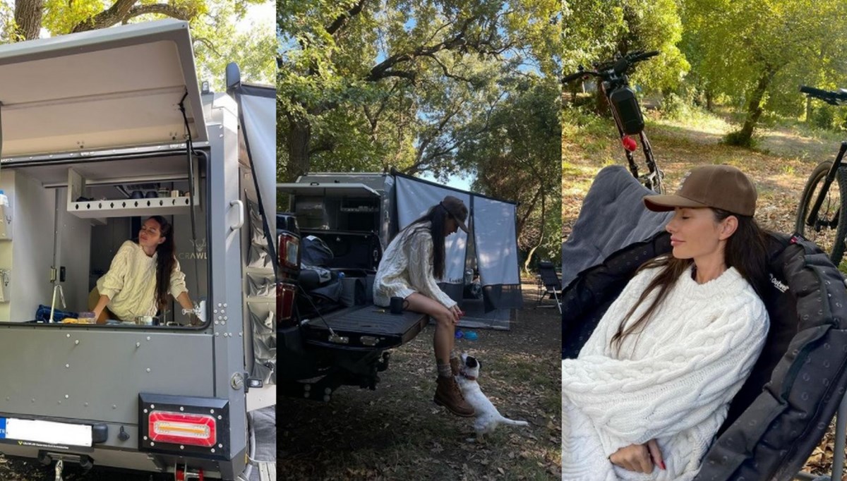 Yasemin Özilhan'ın karavanla tatil günlüğü Yasemin Özilhan'ın karavanla tatil günlüğü