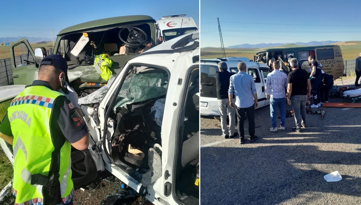 Bayburt'ta kaza: 2 ölü, 6 yaralı