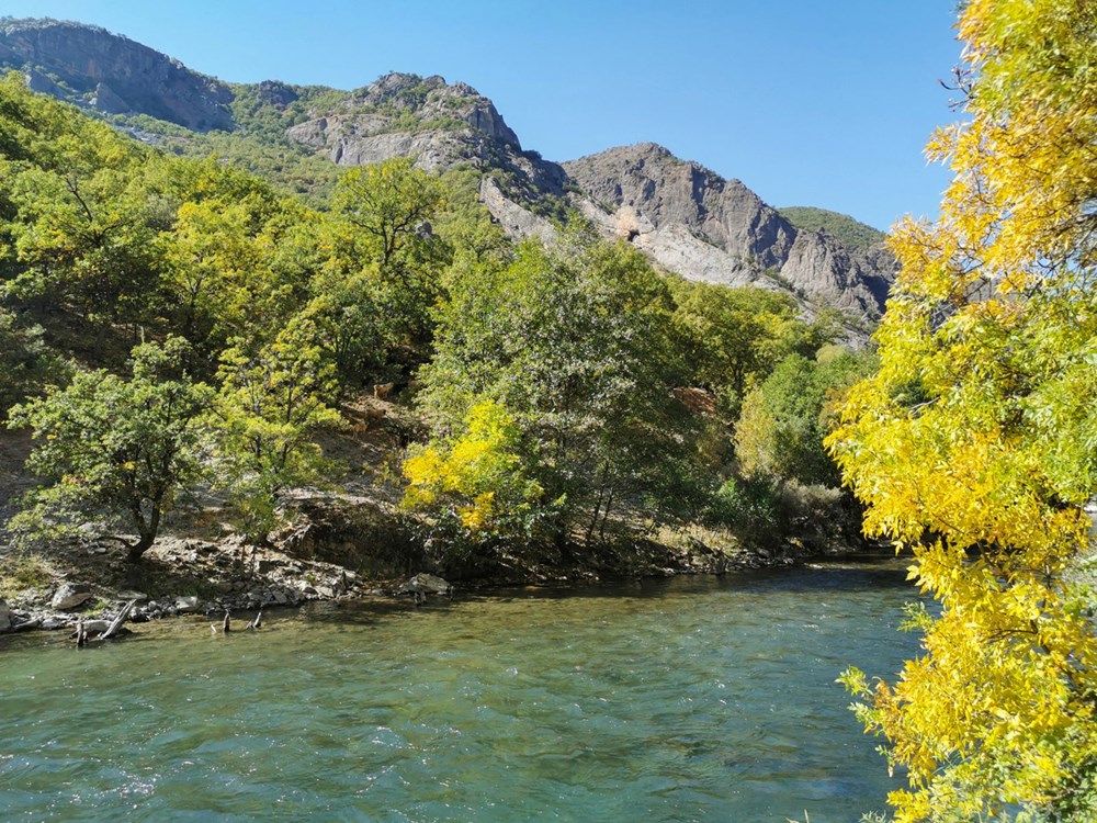 Amerika'nın ünlü Colorado Nehri'ne benzetiliyor: Tunceli'nin kartpostallık güzelliği Munzur Vadisi - 16