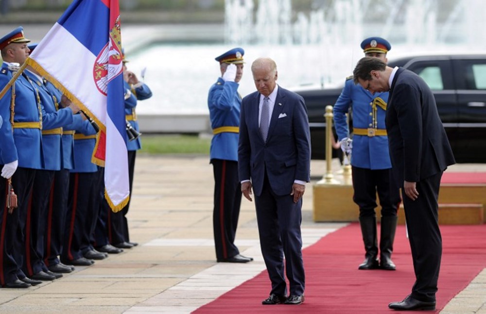 Biden a Kosovo a Vučič