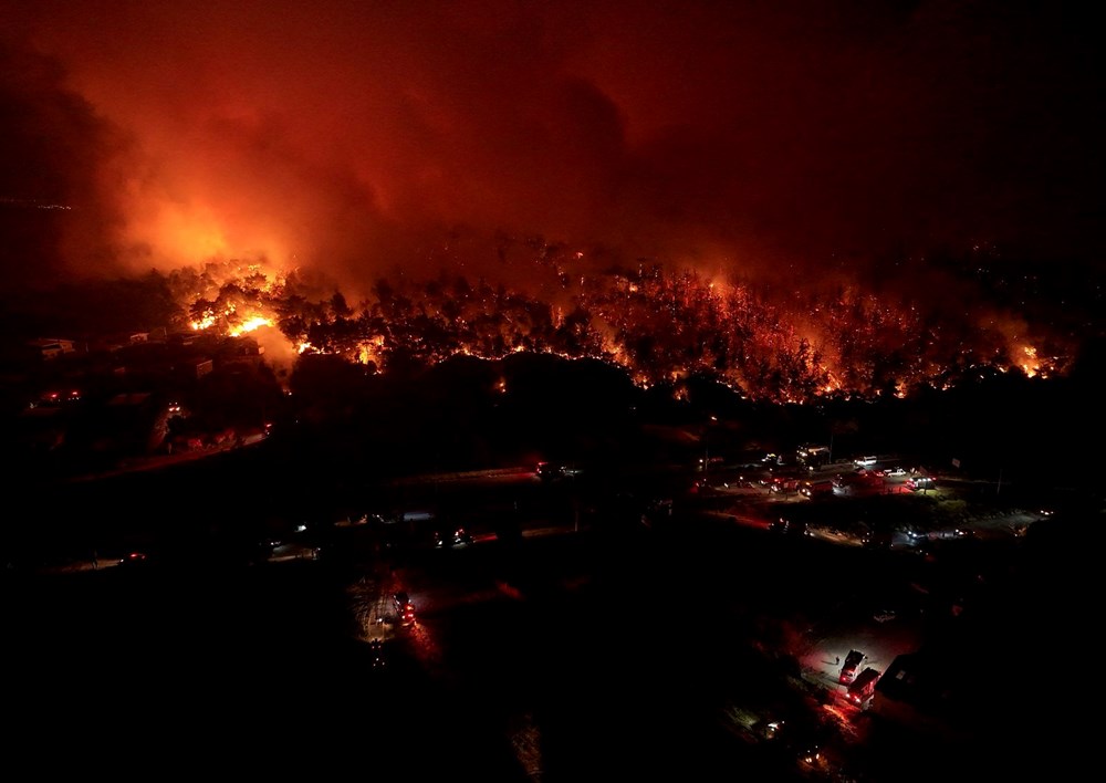 İzmir'de orman yangınları sürüyor: Ödemiş, Buca ve Çeşme'de son durum - 6