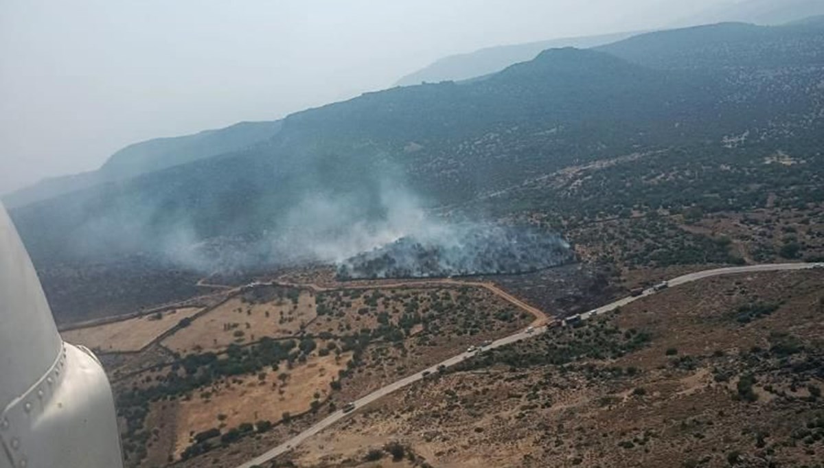 İzmir’de orman yangını (Kontrol altına alındı)