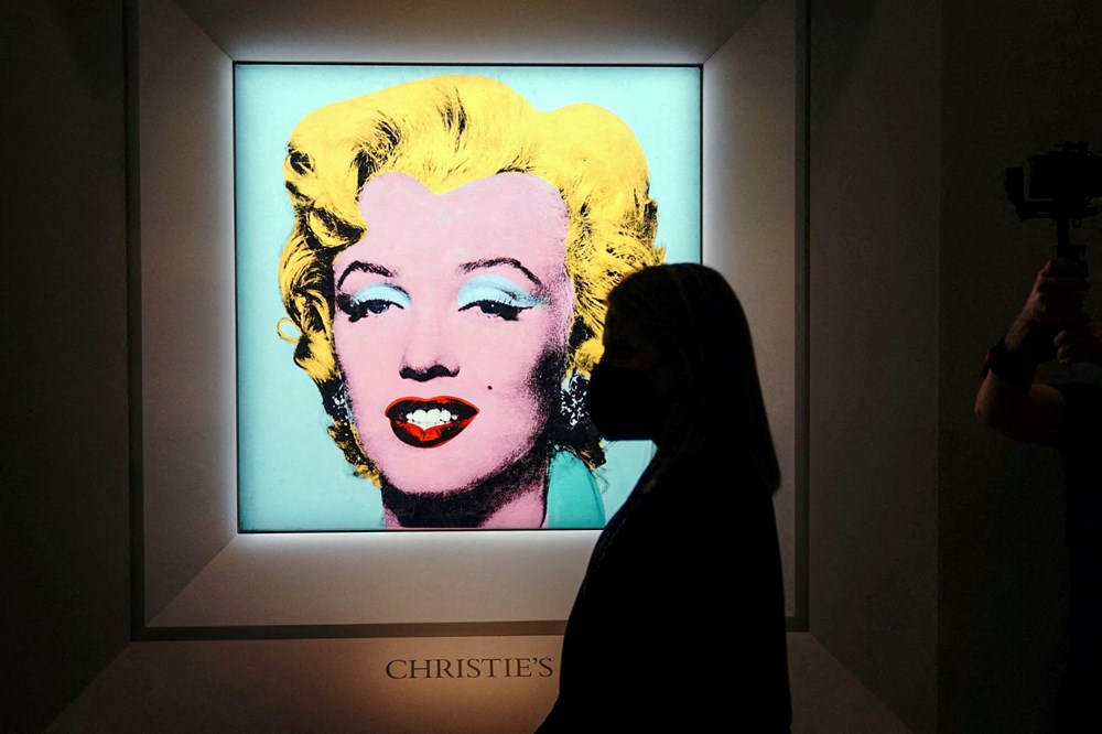 Marilyn Monroe portresine rekor fiyat 6 Andy Warhol'un Marilyn Monroe portresine rekor fiyat - 7