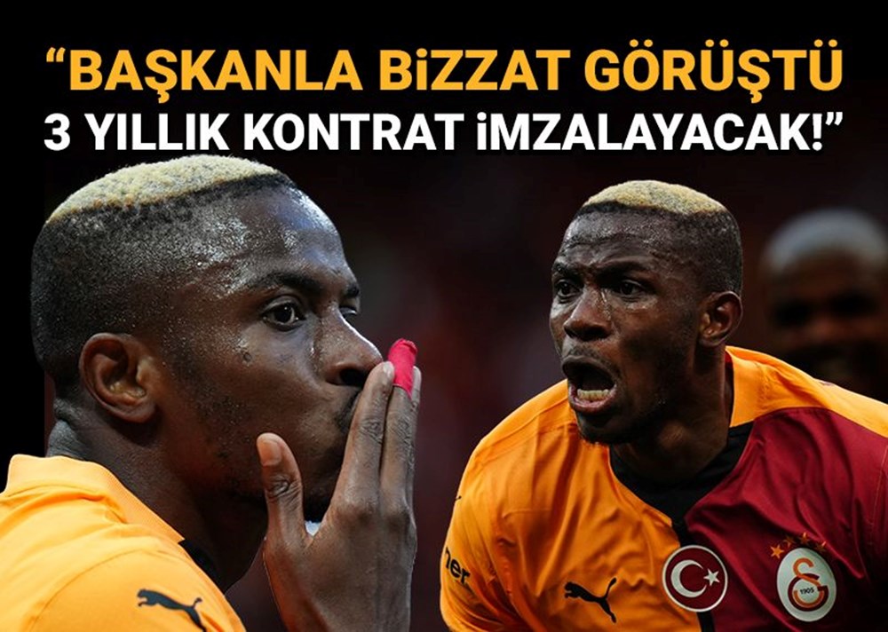 Victor Osimhen için son dakika: "Başkanla bizzat görüştü, 3 yıllık sözleşmeye imza atacak" - 1