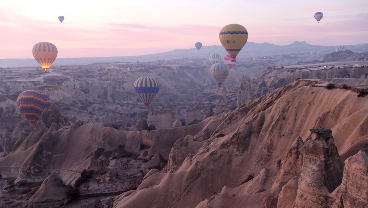 Kapadokya'da geçen yıl 1 milyon 495 bin ziyaretçi yer altına indi