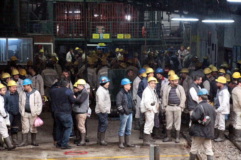 Zonguldak’ta maden işçilerinden eylem - 1