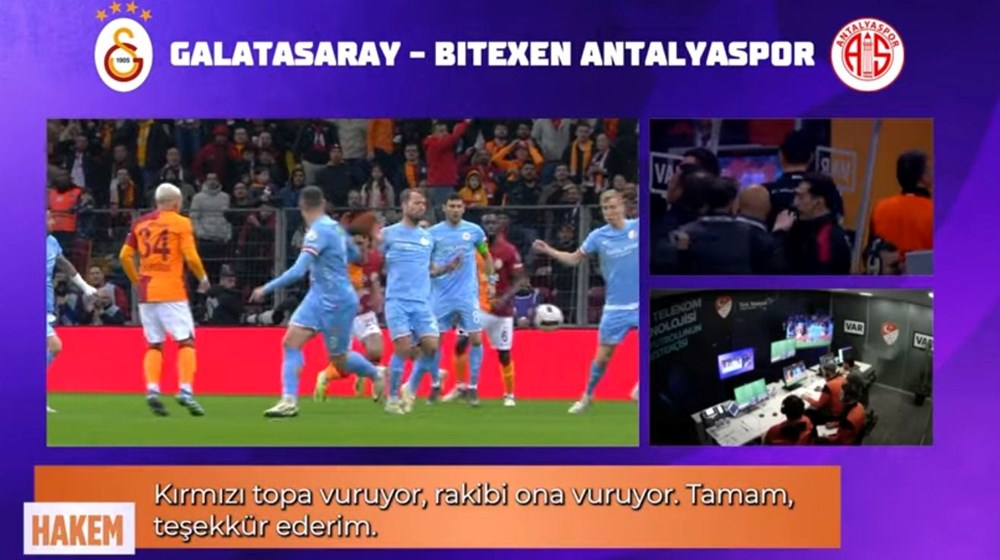 Süper Lig'de 27. hafta maçlarının VAR kayıtları açıklandı: İşte kare kare VAR kayıtları ve konuşmalar - 4