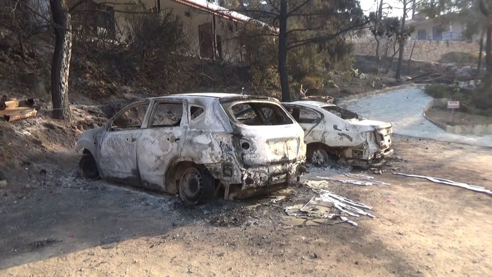Muğla'daki yangın: Mazı Mahallesi'nden geriye bunlar kaldı - 6