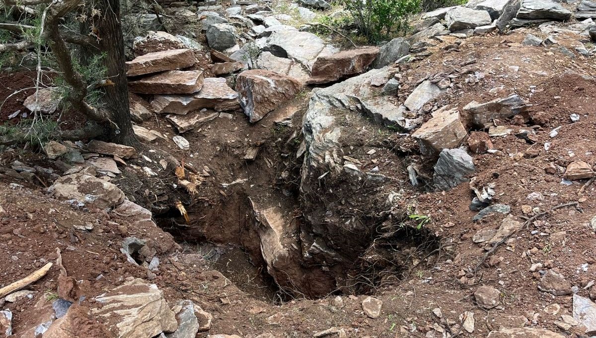 Eski vali ile emekli albay kaçak kazı yaparken yakalandı