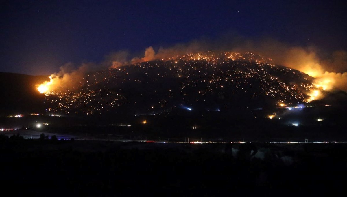 Denizli ve Malatya'da orman yangını: Müdahale sürüyor