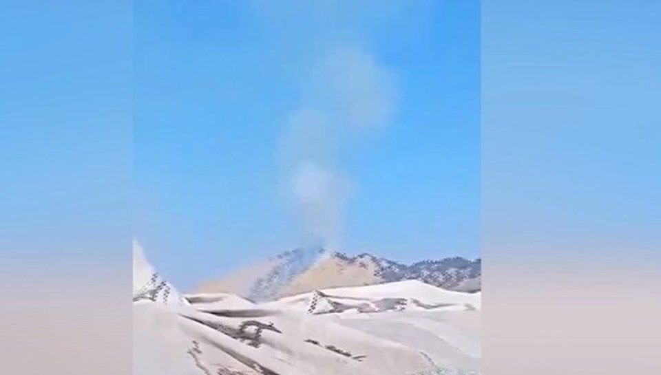 Afganistan'da uçak düştü - 1