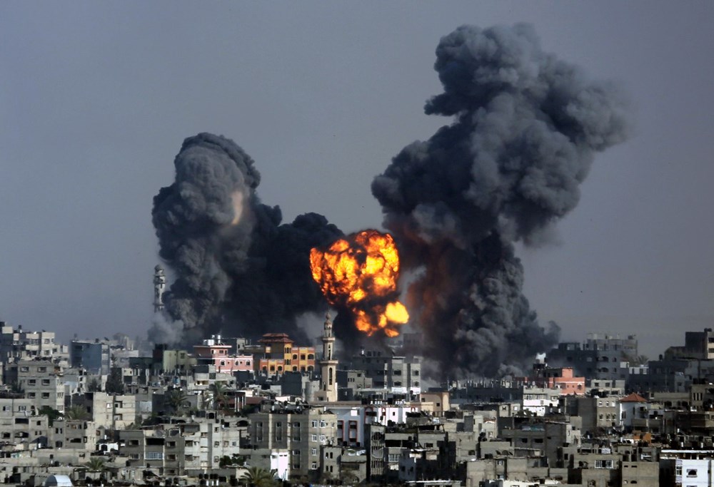 Gazze günlerdir bombardıman altında: Hiroşima'ya atılan atom bombasına eşdeğer! - 1
