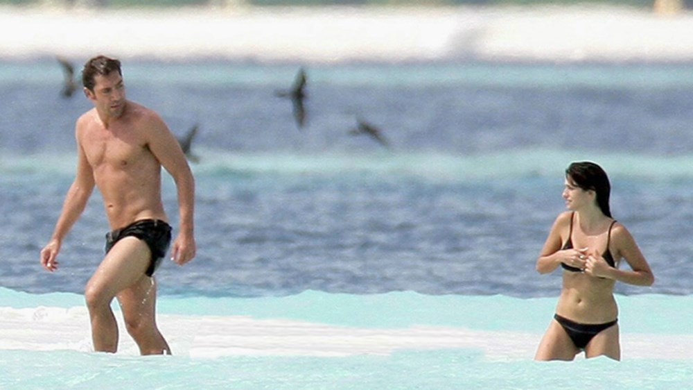 Penelope Cruz ve Javier Bardem Maldivler'de - 7.