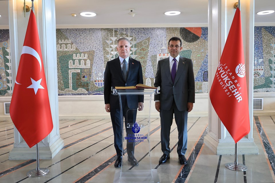 İstanbul Valisi Gül'den, İBB Başkanı İmamoğlu'na ziyaret - 2