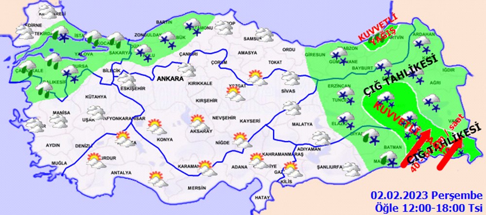 Meteoroloji'den 27 il için sarı ve turuncu kodlu uyarı (İstanbul, Ankara ve diğer illerde bugün hava nasıl olacak?) - 4