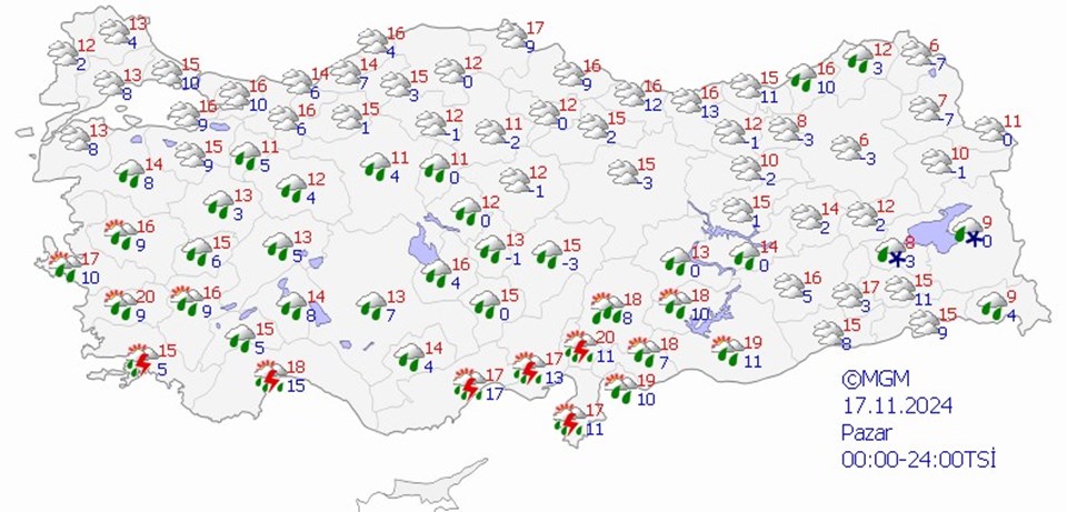 Hafta sonu hava nasıl olacak? 16-17 Kasım hava durumu tahminleri - 2