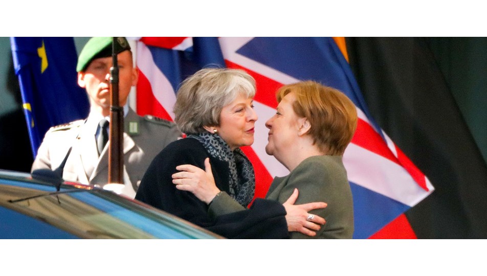 Almanya Başbakanı Merkel, İngiliz mevkidaşı May ile görüştü