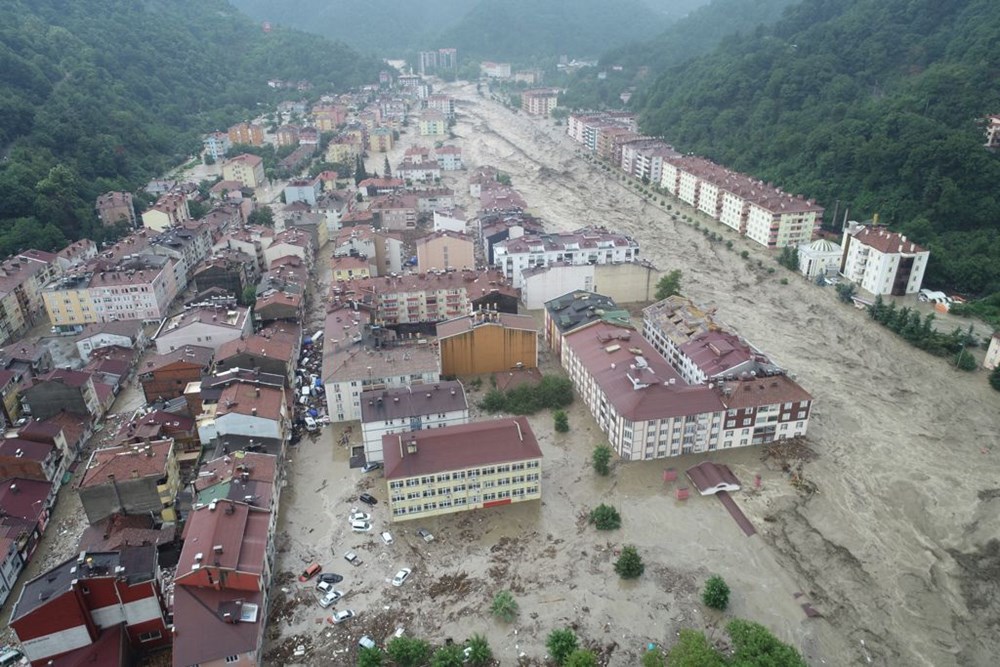 Bozkurt'ta sel sonrası araç mezarlığı - 12