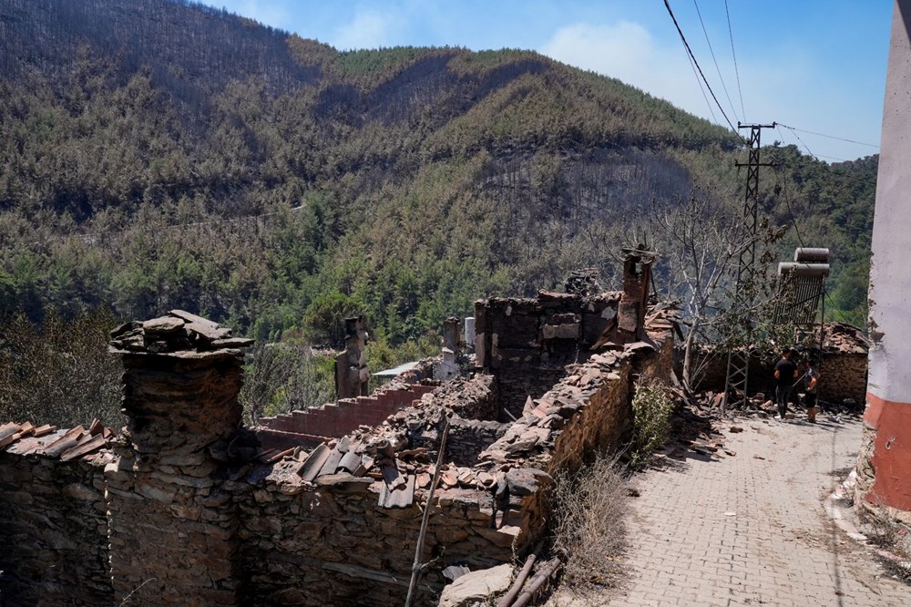 Yangın hayalet köye çevirdi - 7