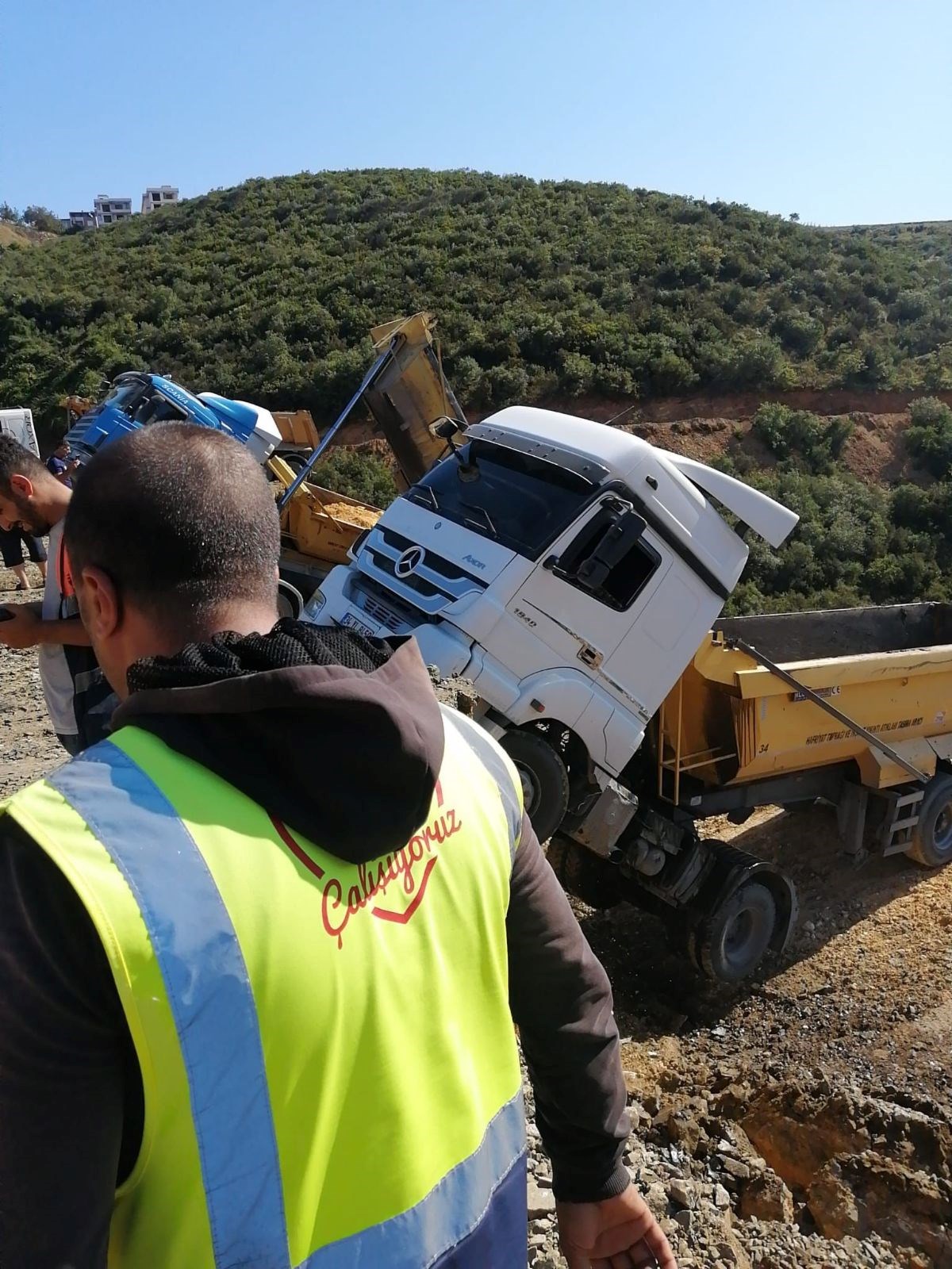 Sultangazi'de döküm sahasında faciadan dönüldü