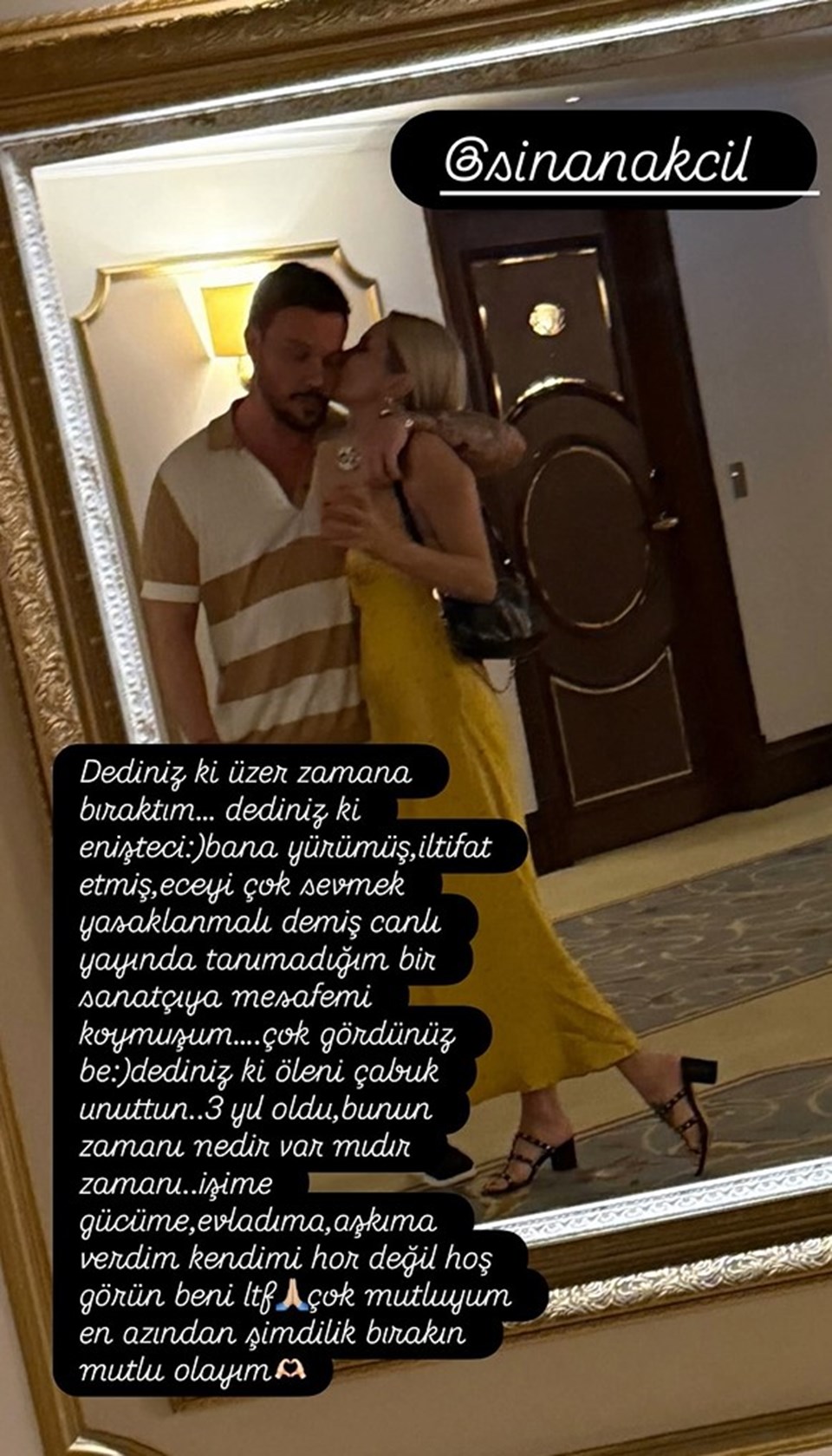 Ece Erken'den dikkat çeken paylaşım: Mükemmel hatalar yapmaya giderken ben - 1
