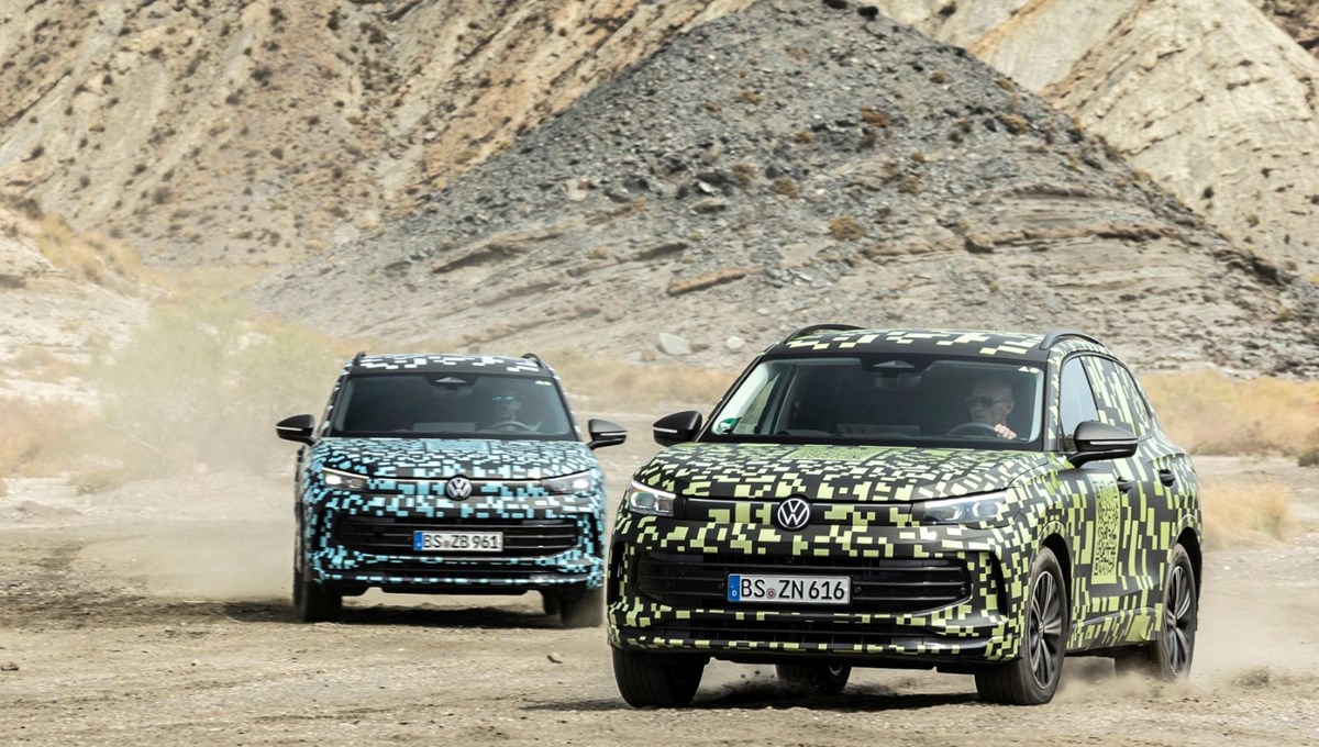 Yeni VW Tiguan için geri sayım: 100 kilometre elektrik menzili sunacak