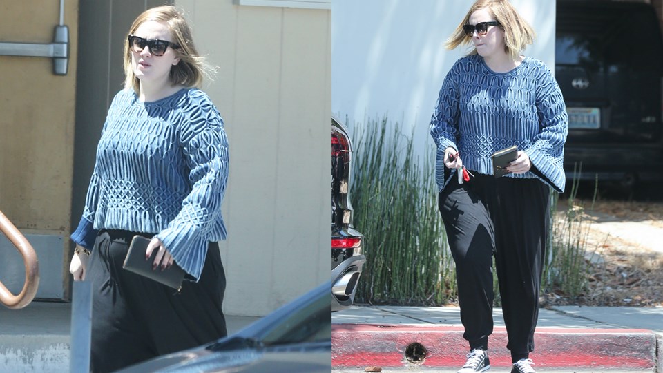 Adele kilolarını saklamaya çalıştı - 2