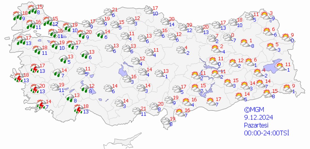 Hafta sonu hava nasıl olacak? 3 il için sarı kodlu uyarı - 15