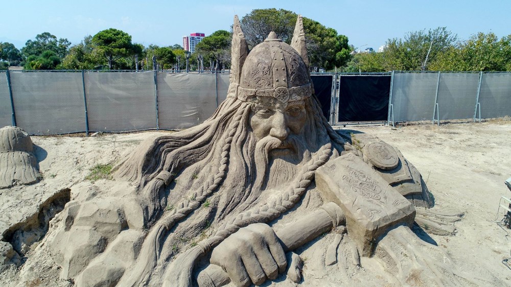 Antalya Kum Heykel Müzesi 2021'e hazırlanıyor - 5