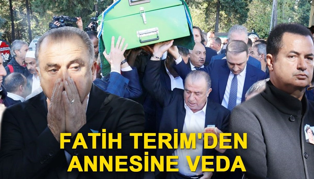 Fatih Terim’in annesi son yolculuğuna uğurlandı Fatih Terim’in annesi son yolculuğuna uğurlandı