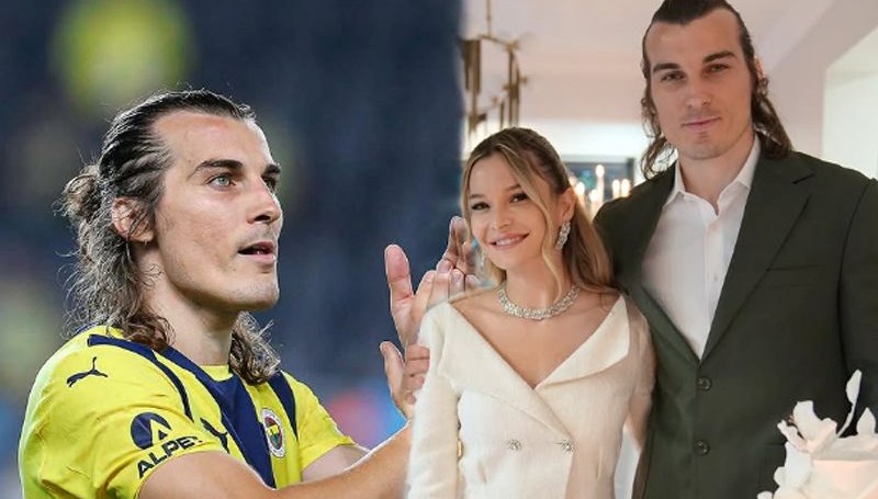 Fenerbahçeli Çağlar Söyüncü baba oldu: Hoş geldin canım oğlum