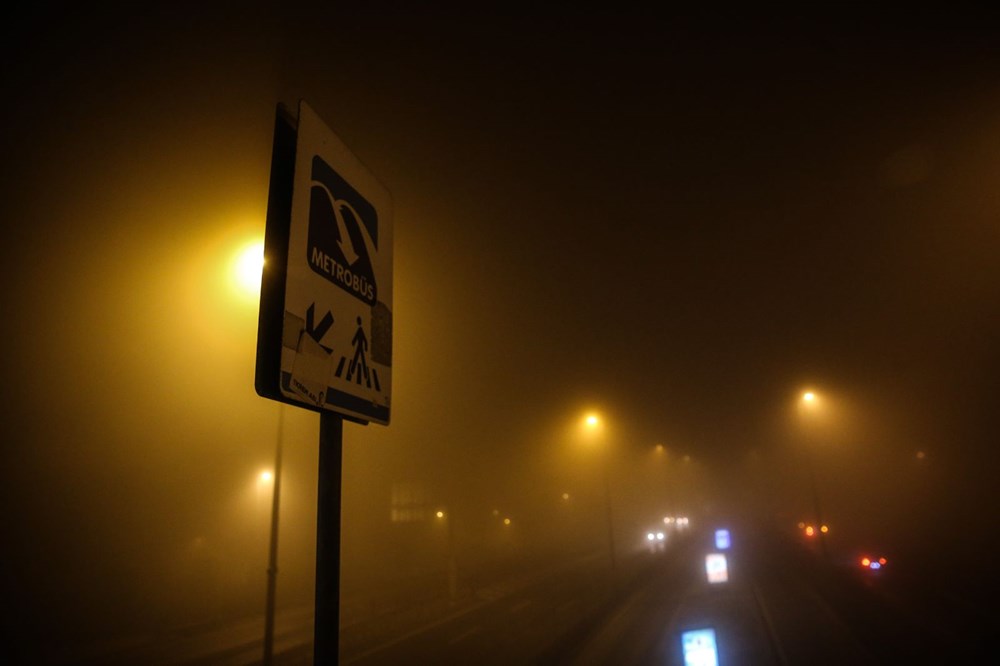 İstanbul'da yoğun sis etkili oldu - 10