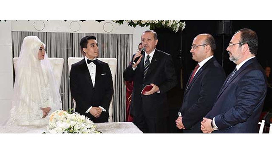 Hakan Fidan'ın oğlu evlendi