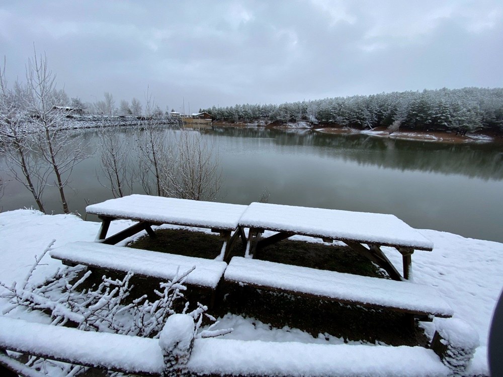Türkiye soğuk havanın etkisinde: Birçok ilde kar yağışı var - 22