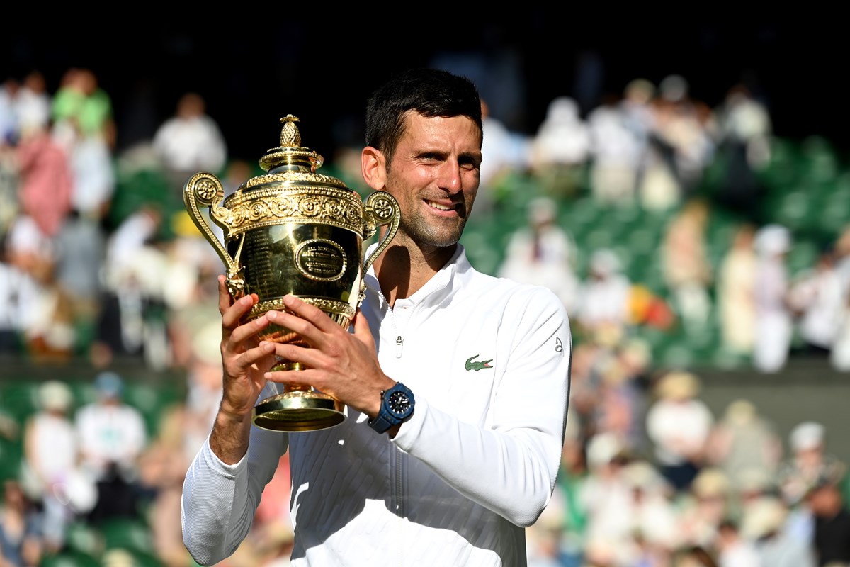 Djokovic, turnuvada 7. kez kupa sevinci yaşadı.