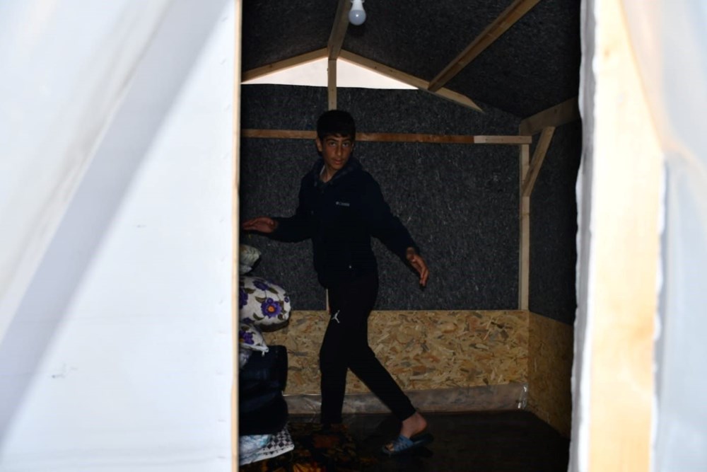 Hatay'da depremzedelerin yağmur çilesi - 6