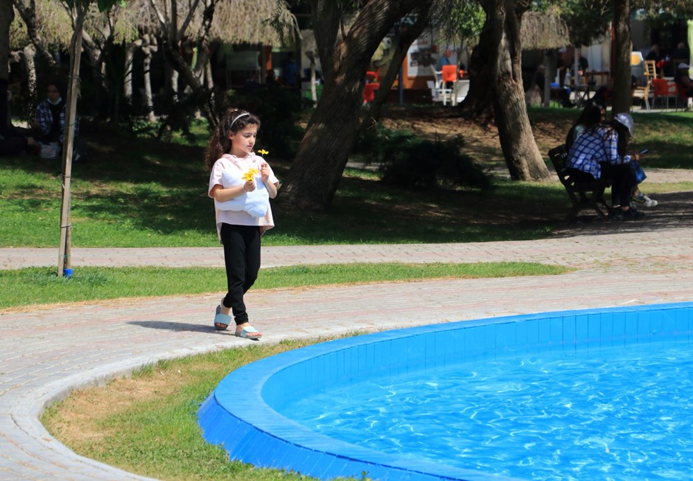 Adana'da termometreler 33 dereceyi gördü - 8