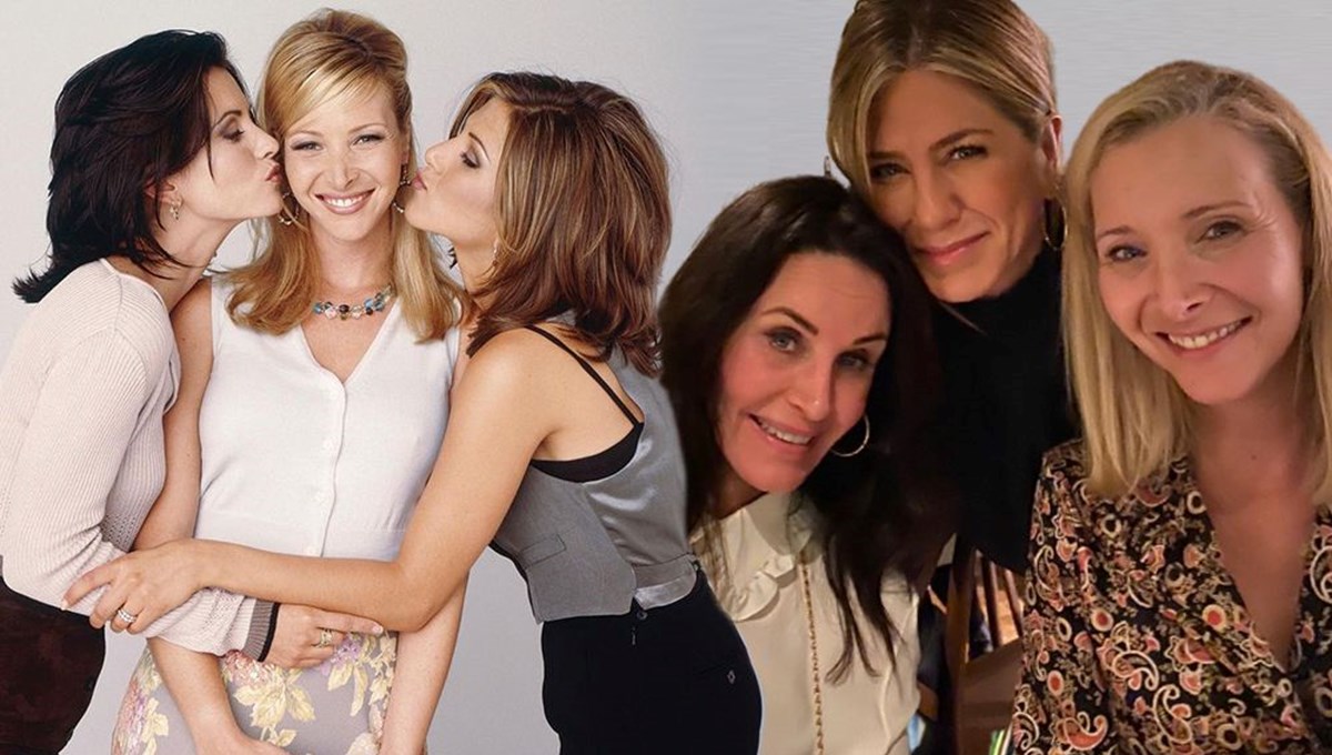 Friends yıldızlarından rol arkadaşları Lisa Kudrow'a doğum günü kutlaması