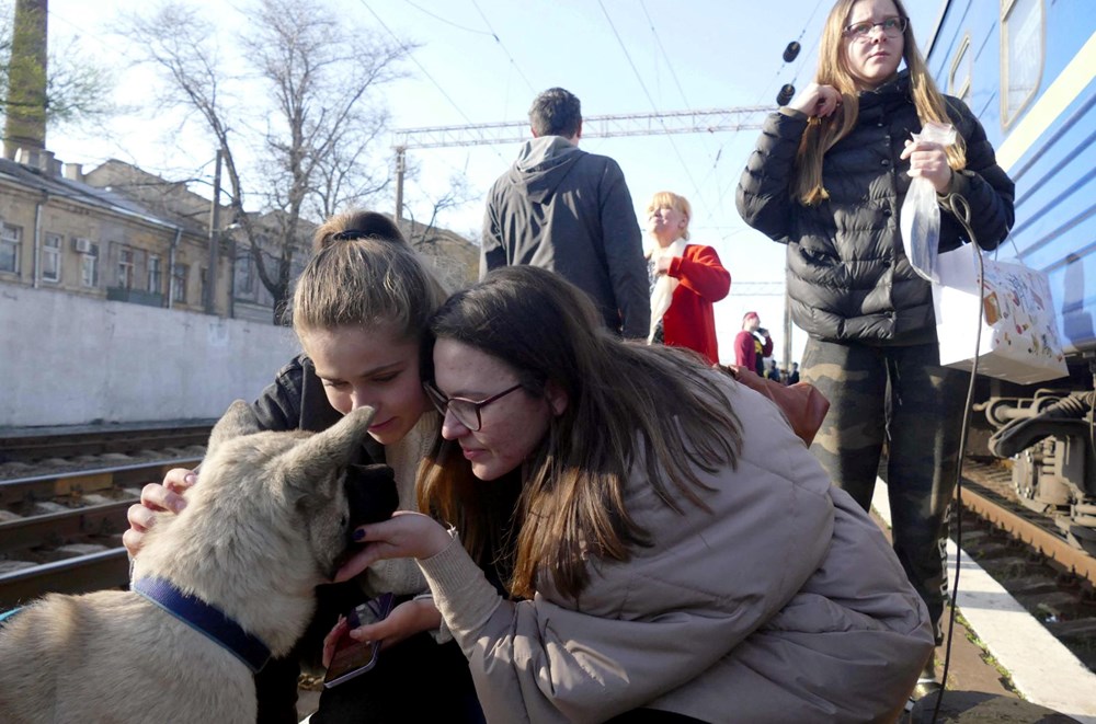 Odessa'dan ayrılmak isteyenler tren istasyonuna akın etti - 5